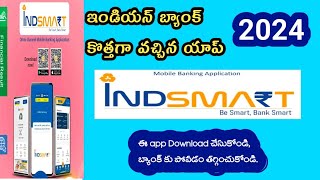 Indian bank  indsmart app  mobile banking [upl. by Ahseena]