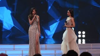 Aditi Hundias Q amp A performance at Miss Diva 2018 finale [upl. by Keithley407]