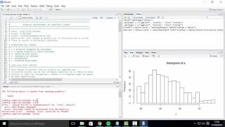 Ejecuta tu primer Script de R [upl. by Enicar]
