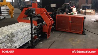 hydraulic press machine waste paper 1000 kg [upl. by Radferd]