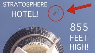 Stratosphere Sky Jump Full HD Experience Las Vegas [upl. by Renaud176]