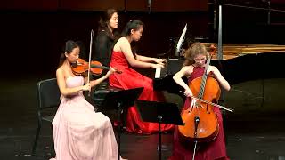 MusicMenlo 2023 Clara Schumann Piano Trio in G minor op 17 I Allegro moderato [upl. by Seif]