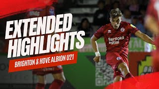 EXTENDED HIGHLIGHTS  Crawley Town vs Brighton amp Hove Albion U21 [upl. by Aeel]