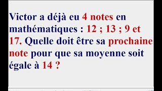 Comment calculer une moyenne simple [upl. by Baum]