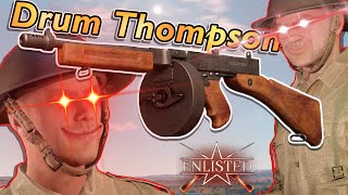 The Drum Mag Thompson Experience  Enlisted [upl. by Olegna796]