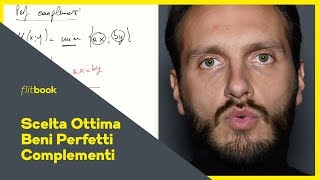 Scelta ottima  Perfetti Complementi  Flitbook  Esercizi Microeconomia  Economia Politica [upl. by Sirrot647]