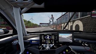 ACC Zolder Ford Mustang GT3 Dry Beginner Track Guide [upl. by Suiramad]