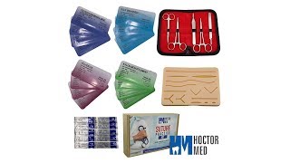 Suture Practice Kit for Suturing Training [upl. by Faso]