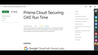 LearnToEarn I Learn to Earn Cloud Security Challenge Level 1 Prisma Cloud Securing GKE Run Time [upl. by Yreffeg]