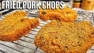 This is the BEST Fried Pork Chop recipe EVER [upl. by Dusa]