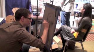 David Kassan Drawing Demo at Portrait Soc Conference [upl. by Melvyn]