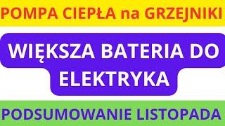 Ile Bierze Prądu Pompa Ciepła na Grzejniki Dlaczego Większa Bateria do Elektryka Magazyn Energii [upl. by Ozneral712]