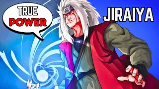 How Strong is Jiraiya  Jiraiya Power Level  Indepth Analysis [upl. by Ecargyram556]