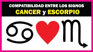 Cáncer y Escorpio ¿son compatibles 🦀♏️ Te contamos todo [upl. by Aufa433]