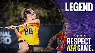 Womens Lacrosse LEGEND Shares Love of The Game  Respect Her Game Ep 7  Womens Sports Podcast [upl. by Alocin31]