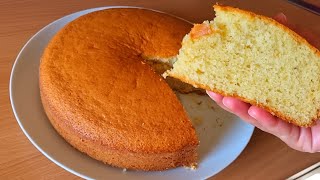 Gâteau au yaourt en 1 minute  Bon et moelleux Recette facile et rapide [upl. by Traggat]