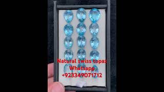 Natural swiss topaz stone whatsapp 923349071712 [upl. by Imoyaba998]