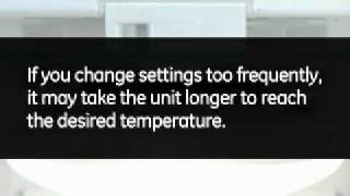 Adjusting Bottom Freezer Refrigerator Temp Controls  Actual Interior [upl. by Donielle]