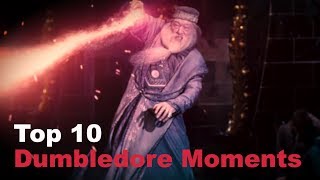 Top 10  Dumbledore Moments [upl. by Sperry]