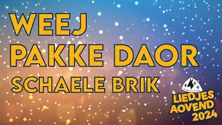 Weej Pakke Daor  Schaele Brik  Songtekst video [upl. by Cleres383]