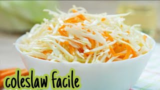 سلطة الكول سلو سلطة الملفوف اللذيذةsalade coleslaw [upl. by Onivla]