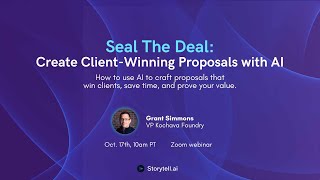 Seal The Deal Create ClientWinning Proposals with AI [upl. by Nehr]