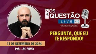 LIVE HOJE COMIGO  PERGUNTA QUE EU TE RESPONDO  11122024  Marcos Lacerda psicólogo [upl. by Llenehc511]