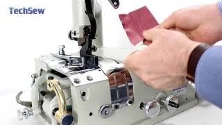 Techsew SK4 Leather Skiving Machine [upl. by Alabaster]