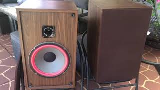 Vintage CERWIN VEGA U12 speakers [upl. by Jamin]