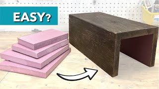 Foam to Faux Ceiling Beams DIY [upl. by Emmery]