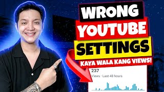 Youtube Settings Na Kailangan Alam Mo To Grow Your SMALL Channel FASTER 2023 [upl. by Ojimmas]