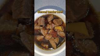 How to cook stewed tender beef food cooking recipe foryou viralshorts fyp viral howto bef [upl. by Topping]