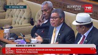 Momen Mendagri Tito Ditegur Anggota DPR saat Rapat [upl. by Yerffe]