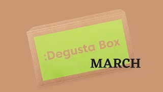 Degustabox UK  March Unboxing [upl. by Nylde]