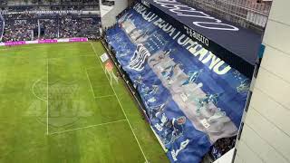 Bandera Gigante en el Capwell boca del pozo emelec vs independiente del Valle [upl. by Akimaj409]