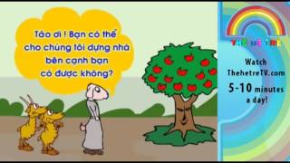 TheHeTreTVcom  Vietnamese Bed Time Story  Câu Chuyện Dê Làm Nhà [upl. by Micky]