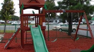 Gorilla Playsets Nantucket Swing Set Review from Arizona Playsets [upl. by Nyladgam676]