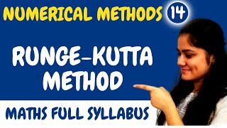 Introduction to RungeKutta MethodRK MethodNumerical methodsBCA MathsBtech MathsDream Maths [upl. by Orran]