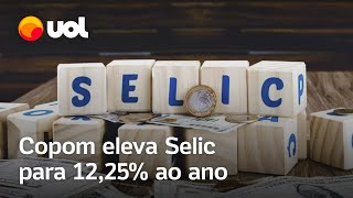 Copom eleva juros básicos da economia para 1225 ao ano [upl. by Rea]