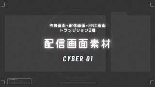 Sample cyber01配信5点セット【配信素材】 [upl. by Ytirev357]