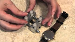 Watch Case Holder LG Watch Opener Watchmakers Tools [upl. by Anaek]