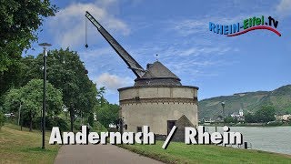 Andernach  Stadt Sehenswürdigkeiten  RheinEifelTV [upl. by Layton]