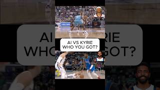 ALLEN IVERSON VS KYRIE IRVING who is better [upl. by Eniamrej]