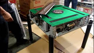 How to install a 4 legs automatic mahjong table [upl. by Isaiah]