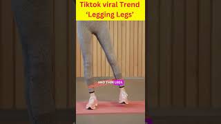 OMG The LEGGING LEGS Trend is Taking Over TikTok But is it REAL 😲 [upl. by Eirlav]