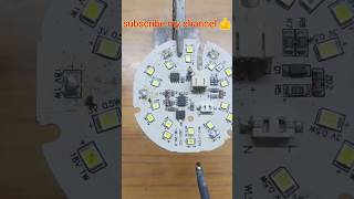 SMD LED mounting from 60w soldering iron youtubeshorts electrial electricalcircuit [upl. by Ahtnamas]