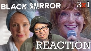 BLACK MIRROR 3x1  Nosedive  REACTION [upl. by Yelram903]