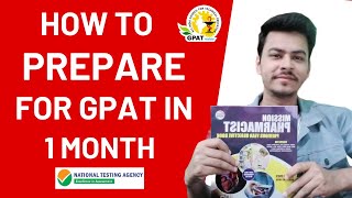 How to prepare for GPAT in 1 month  GPAT 2024  Being Pharmacist  Ayan sir [upl. by Linetta]