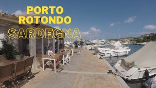 Walking in Porto Rotondo SARDINIA SARDEGNA ITALY [upl. by Rubel]