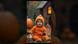 Cute baby animais fofos Halloween cutebaby miau babydance meow piu halloween2024 [upl. by Aicilana250]